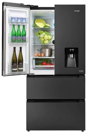 Americká chladnička Concept LA6683ds TITANIA (3)