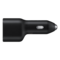 Adaptér do auta Samsung USB, USB-C, 40W - černý (4)