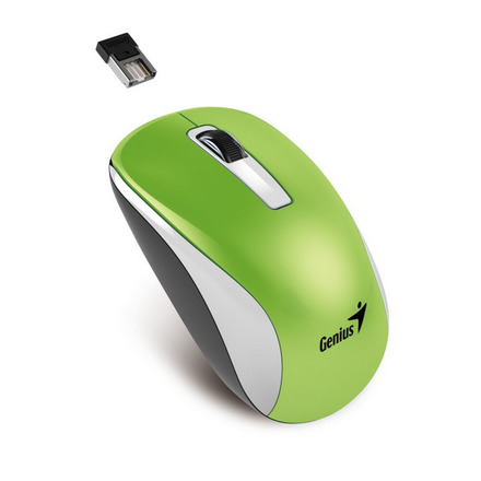 Počítačová myš Genius NX-7010 / optická / 3 tlačítka / 1200dpi - zelená