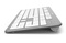 Počítačová klávesnice Hama KW-700, CZ/ SK - stříbrná/ bílá (3)