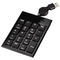 Počítačová klávesnice Hama SK140 Slimline, numerická - černá (1)