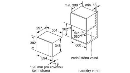Vestavná mikrovlnná trouba Bosch BFL524MB0 (6)