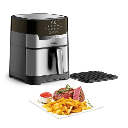 Horkovzdušná fritéza Tefal Easy FryGrill EY505D15 2v1 (10)
