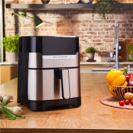 Horkovzdušná fritéza Tefal Easy FryGrill EY505D15 2v1 (4)