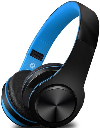 Bezdrátová polootevřená sluchátka Carneo S5 Black/Blue