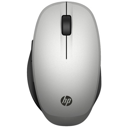 Počítačová myš HP 300 Dual Mode / optická/ 5 tlačítek/ 3600DPI - stříbrná