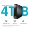 Externí pevný disk 2,5&quot; A-Data HM800 4TB 3.5&quot; USB 3.2, TV Support - černý (4)