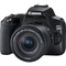 Kompaktní fotoaparát s vyměnitelným objektivem Canon EOS 250D + 18-55 IS STM + baterie navíc, černá (10)