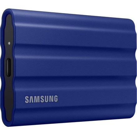 Externí pevný SSD disk Samsung SSD 2TB externí T7 Shield, modrý (MU-PE2T0S/EU)