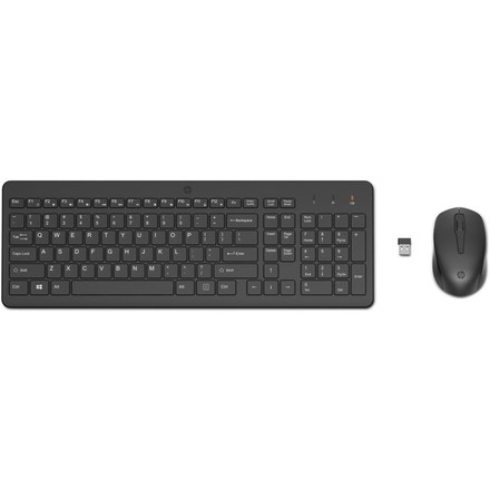 Sada klávesnice s myší HP 330, US - černá