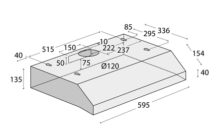 Klasický odsavač par Concept OPP2260 (7)