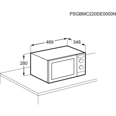 Mikrovlnná trouba s grilem Electrolux EMZ725MMK (4)
