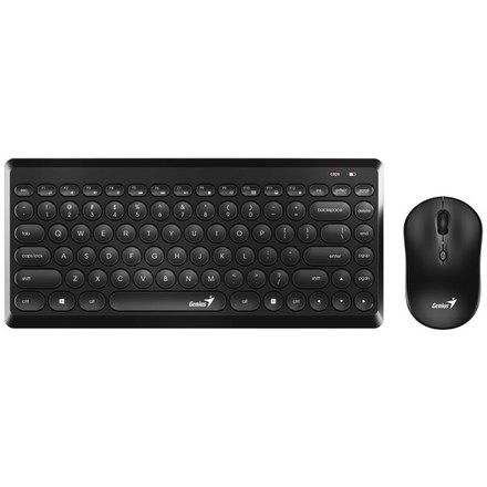 Sada klávesnice s myší Genius LuxeMate Q8000, CZ/ SK - černá