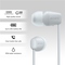 Sluchátka do uší Sony WI-C100 - bílá (5)