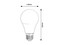 Chytrá LED žárovka Rabalux 1978 SMART LED RGB Stmívatelná žárovka A60 E27/10W/230V Wi-Fi 3000-6500K (7)