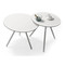 Zahradní luxusní stolek Couture Jardin DJ side table high 50x50cm šedá (1)