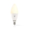 Chytrá žárovka Nedis SmartLife svíčka, Wi-Fi, E14, 470 lm, 4.9 W, RGB / Teplá - studená bílá (1)