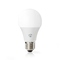Chytrá žárovka Nedis SmartLife klisik, Wi-Fi, E27, 806 lm, 9 W, RGB / Teplá - studená bílá (2)