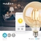 Chytrá žárovka Nedis SmartLife globe, Wi-Fi, E27, 806 lm, 7 W, Teplá Bílá (3)