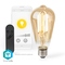 Chytrá žárovka Nedis SmartLife ST64, Wi-Fi, E27, 806 lm, 7 W, Teplá Bílá (2)
