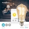 Chytrá žárovka Nedis SmartLife ST64, Wi-Fi, E27, 806 lm, 7 W, Teplá Bílá (3)