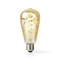 Chytrá žárovka Nedis SmartLife ST64, Wi-Fi, E27, 360 lm, 4.9 W, Teplá - studená bílá (1)