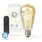 Chytrá žárovka Nedis SmartLife ST64, Wi-Fi, E27, 360 lm, 4.9 W, Teplá - studená bílá (2)