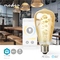 Chytrá žárovka Nedis SmartLife ST64, Wi-Fi, E27, 360 lm, 4.9 W, Teplá - studená bílá (3)