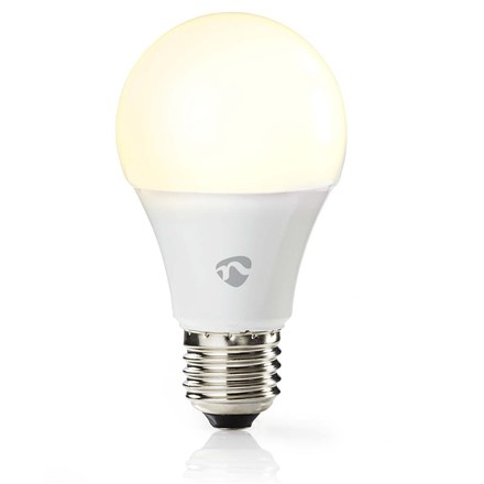 Chytrá žárovka Nedis SmartLife klasik, Wi-Fi, E27, 800 lm, 9 W, Teplá Bílá