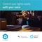 Chytrá žárovka Nedis SmartLife klasik, Wi-Fi, B22, 800 lm, 9 W, Teplá Bílá (2)