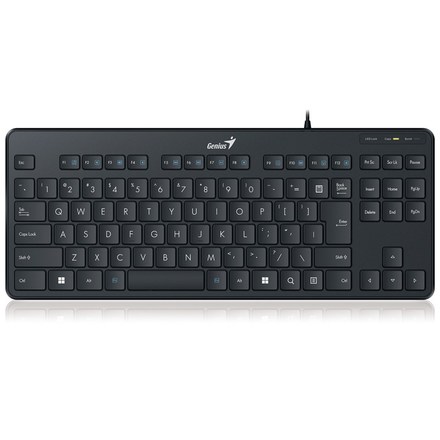 Počítačová klávesnice Genius LuxeMate 110, CZ+SK layout - černá