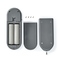 Domovní bezdrátový zvonek Nedis SmartLife, Wi-Fi, Full HD - šedý (2)