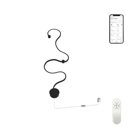 Nástěnné svítidlo Immax NEO CARAVANA 07082L-B Smart LED 120cm 35W+dálkový ovladač B-kabel (1)