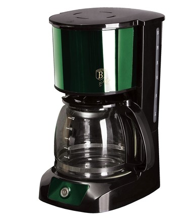 Kávovar Berlingerhaus BH-9160 Kávovar překapávač elektrický Emerald Collection