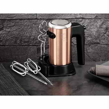 Ruční šlehač Berlingerhaus BH-9366 Mixér ruční šlehač s příslušenstvím 300 W Rosegold Metallic Line (1)
