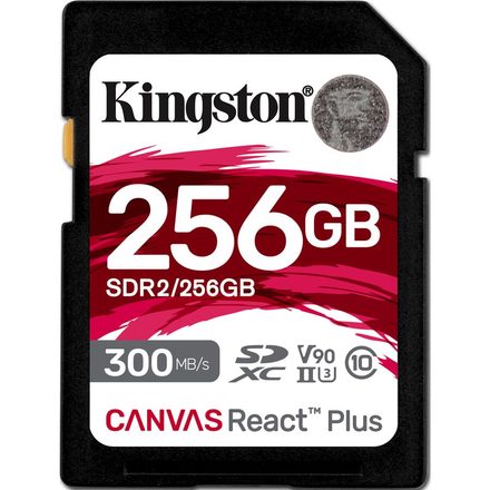 Paměťová karta Kingston MicroSDXC SDR2/256GB UHS-II V90