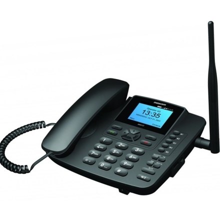Stolní telefon MaxCom Comfort MM41D - černý
