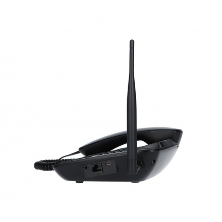 Stolní telefon MaxCom Comfort MM41D - černý (4)