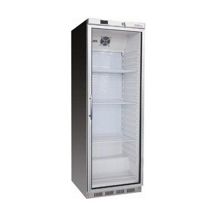 Chladící skříň s prosklenými dveřmi NORDline UR 400 GS nerez