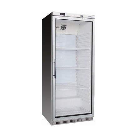 Chladící skříň s prosklenými dveřmi NORDline UR 600 GS nerez