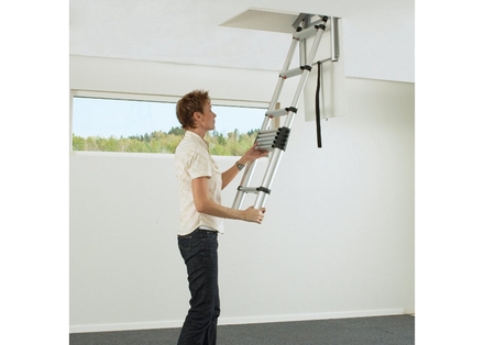 Teleskopický žebřík G21 GA-TZ13-3,8M hliníkový (4)