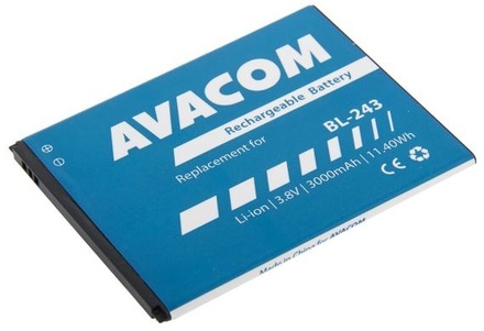 GSM baterie Avacom pro Lenovo A7000, Li-Ion 3, 8V 3000mAh