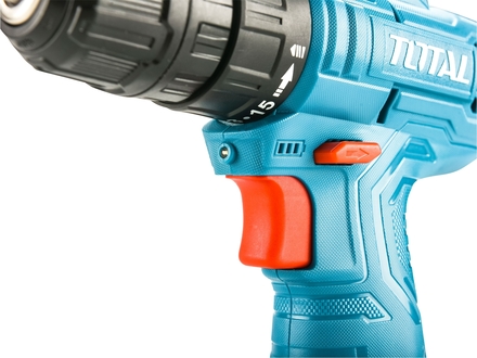 Aku vrtací šroubovák Total THKTHP10812 Vrtací šroubovák AKU 12V Li-ion s nářadím, sada 81ks (2)