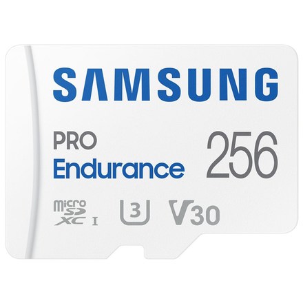Paměťová karta Samsung Micro SDXC Pro Endurance 256GB UHS-I U1 (100R/ 40W) + SD adaptér