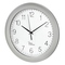 Nástěnné hodiny Hama PG-300, stříbrná / bílá (1)