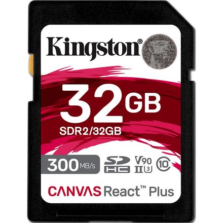 Paměťová karta Kingston SDHC SDR2/32GB UHS-II V90