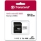 Paměťová karta Transcend 300S microSDXC 512GB UHS-I U3 V30 A1 (95R/ 40W) + adapter (2)