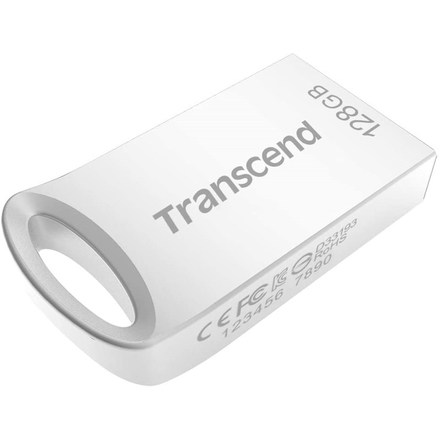 USB Flash disk Transcend JetFlash 710S 128GB USB 3.1 - stříbrný