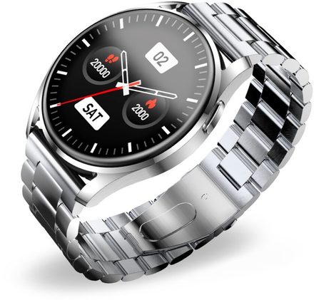 Chytré hodinky Aligator Watch PRO X stříbrné