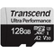 Paměťová karta Transcend 340S microSDXC 128GB UHS-I U3 V30 A2 (160R/ 125W) + adapter (1)
